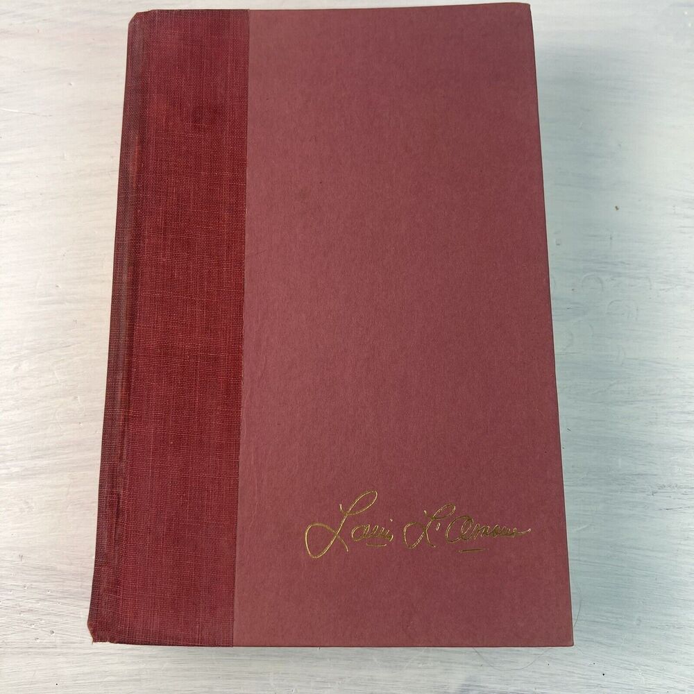 Louis Lamour The Lonesome Gods Hardcover Book 1983 Printing Vintage